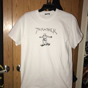 White Thrasher Tee